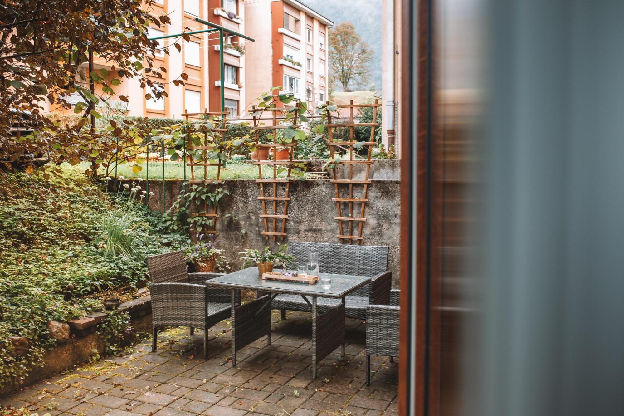 Apartment With Atrium Anabela Tolmin Exterior photo